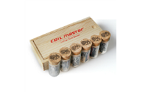60x COIL MASTER Pre-Built Flat Twisted Kanthal Coils (0.36Ω) image 1